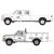 150-60000151 FORD TRUCK SET