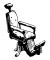 650-5189 Ornate Barber Chair