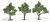 785-1509 LT GREEN RLSTC TREES