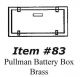 718-83 PULLMAN BATTERY BOX