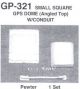 235-321 SMALL SQUARE GPS DOME